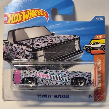 CHEVY SILVERADO BLACK WIDOW...