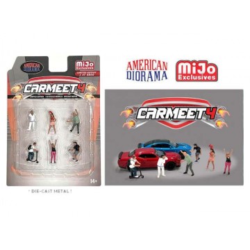 Carmeet 4 Set de figuras de...