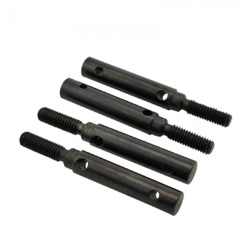 EJES PORTICOS +5mm TRAXXAS...