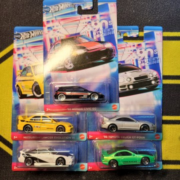 90S STREET SCENE HOT WHEELS...