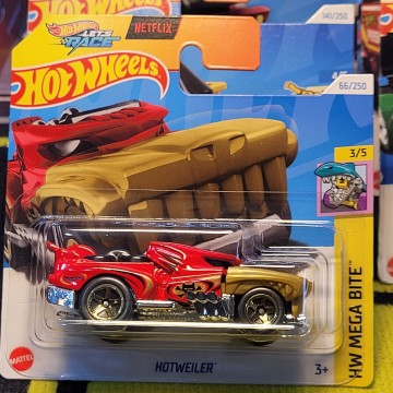 HOTWEILER ROJO HOT WHEELS