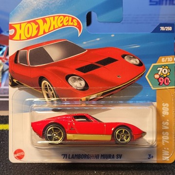 71 LAMBORGHINI MIURA SV HOT...