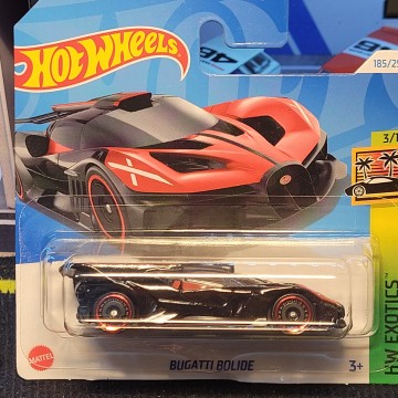BUGATTI BOLIDE ROJO HOT WHEELS