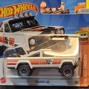 73 JEEP J10 BLANCO HOT WHEELS
