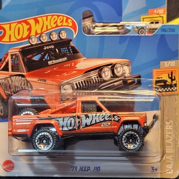 73 JEEP J10 NARANJA HOT WHEELS