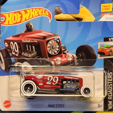 MAX STEEL ROJO HOT WHEELS