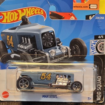 MAX STEEL GRIS MATE HOT WHEELS