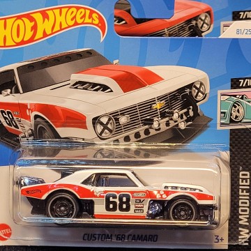 CUSTOM 68 CAMARO BLANCO HOT...