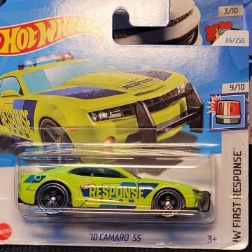 10 CAMARO SS AMARILLO ROJO...