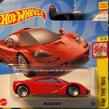 MCLAREN F1 ROJO HOT WHEELS