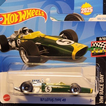 67 LOTUS TYPE 49 HOT WHEELS