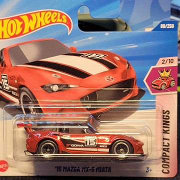 15 MAZDA MX5 MIATA ROJO HOT...