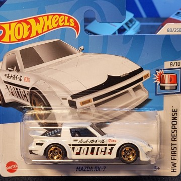 MAZDA RX7 POLICE BLANCO HOT...