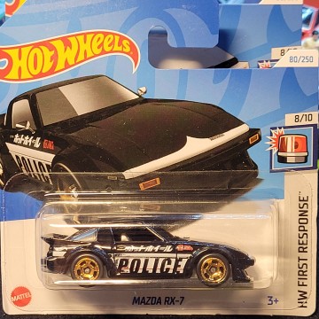 MAZDA RX7 POLICE NEGRO HOT...
