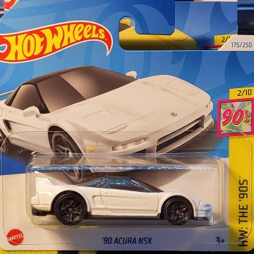 90 ACURA NSX BLANCO HOT WHEELS