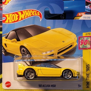 90 ACURA NSX AMARILLO HOT...