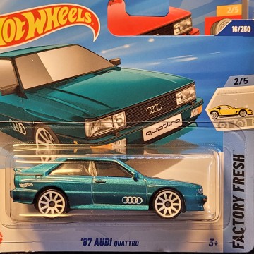 87 AUDI QUATTRO VERDE HOT...