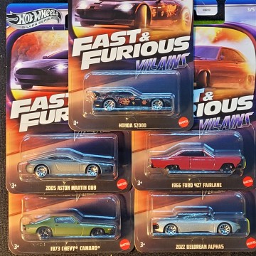 VILLAINS FAST AND FURIOUS...