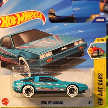 DMC DELOREAN HOT WHEELS HW...