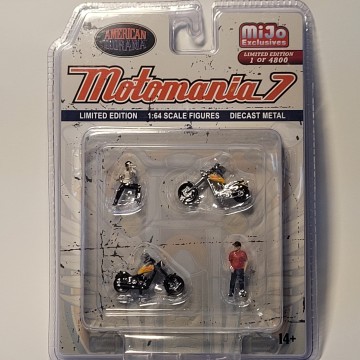 MOTOMANIA 7 2 FIGURAS Y 2...