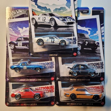 NATIONAL ICONS HOT WHEELS...