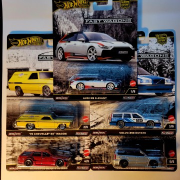 FAST WAGONS SERIE COMPLETA...