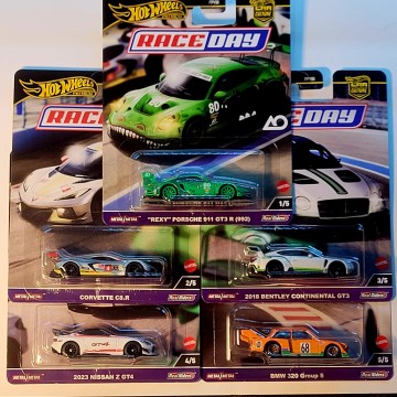 RACE DAY HOT WHEELS PREMIUM...