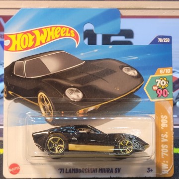 LAMBORGHINI MIURA SV NEGRO...
